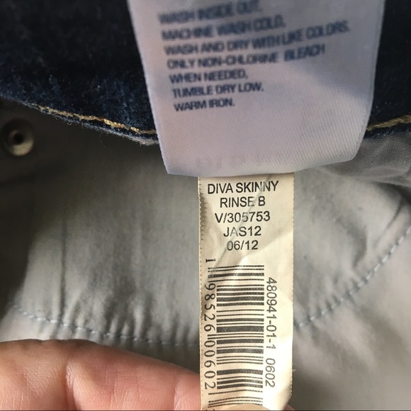 Old Navy Diva Skinny Jeans Sz 6 Reg Fit - Picture 6 of 7